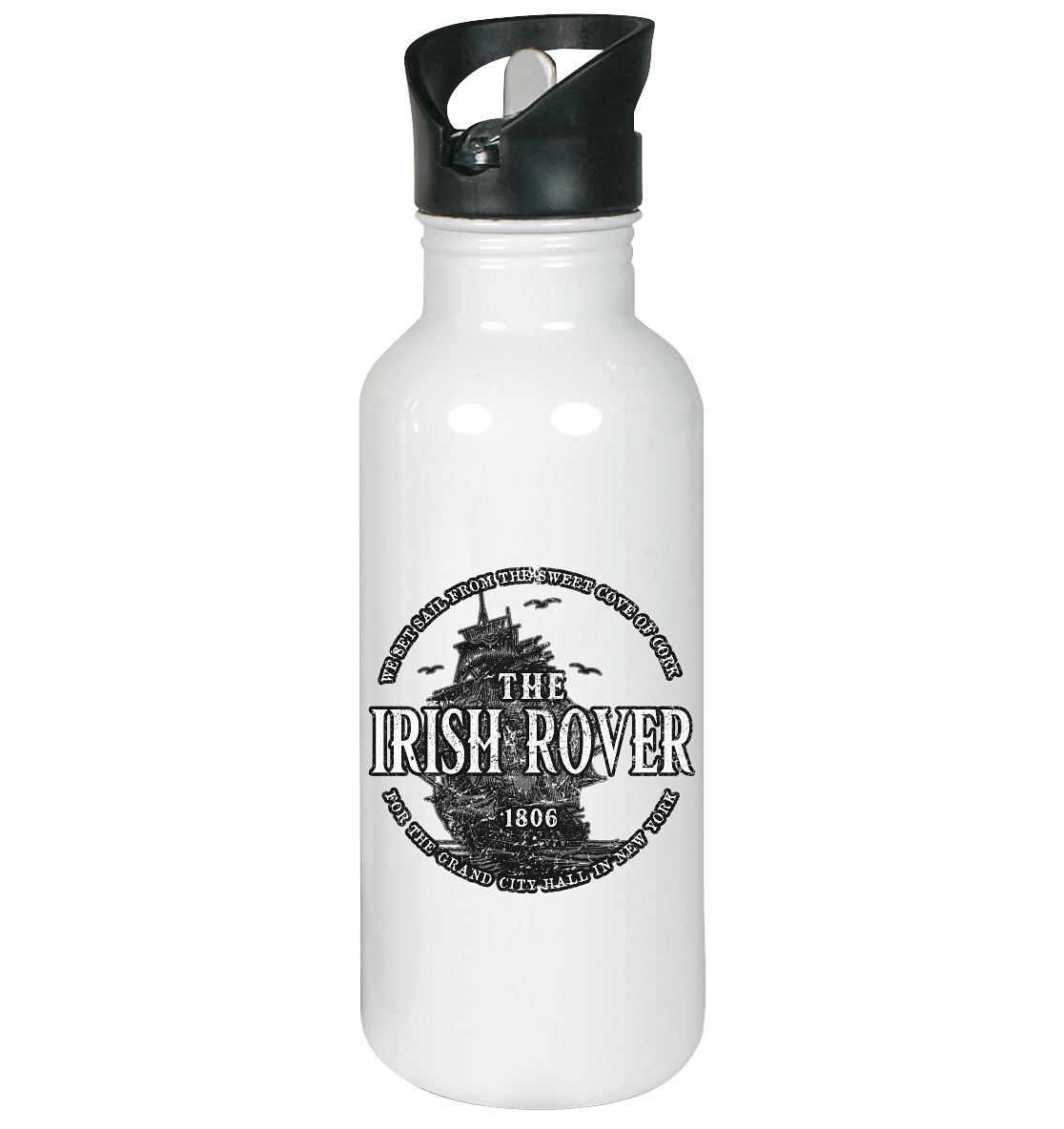 "The Irish Rover" - Edelstahl-Trinkflasche