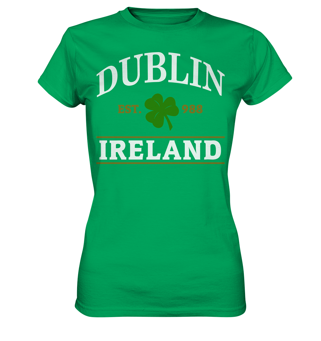 Dublin - Ireland "Est. 988" - Ladies Premium Shirt