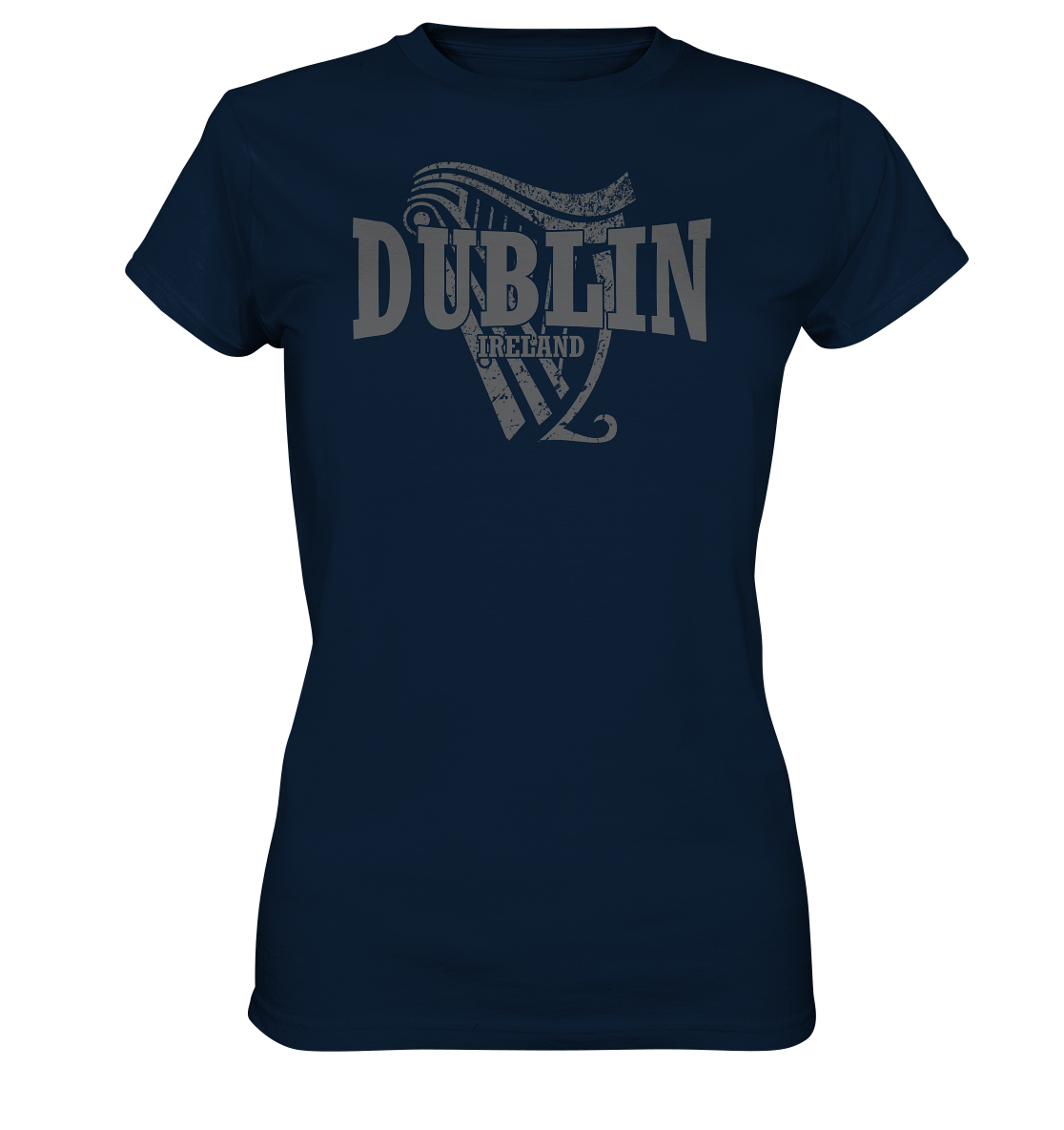 Dublin "Ireland - Harp II" - Ladies Premium Shirt