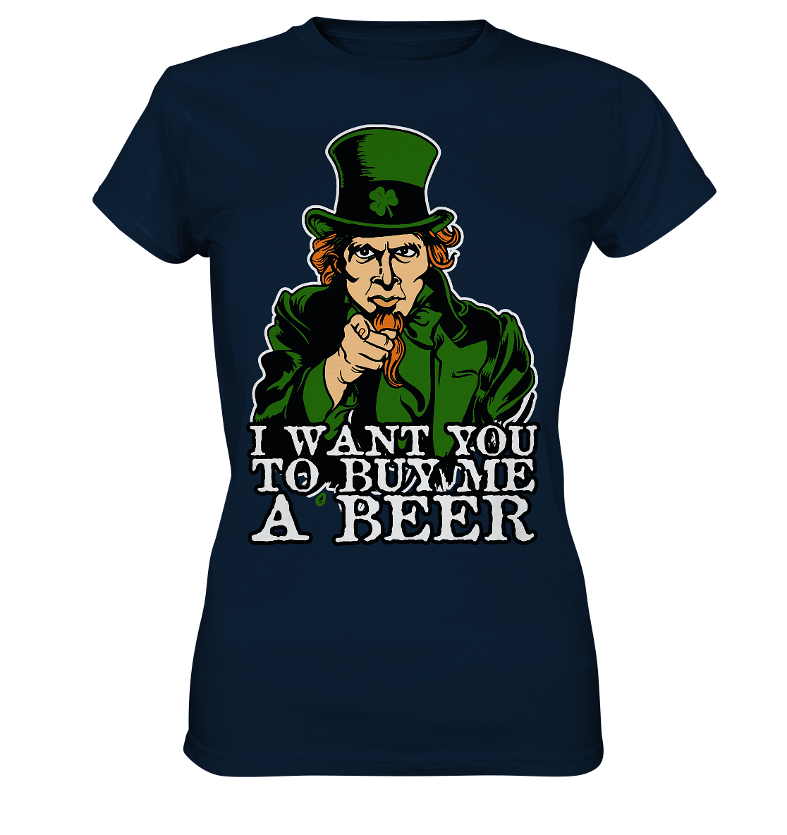 I Want You "To Buy Me A Beer" - Ladies Premium Shirt