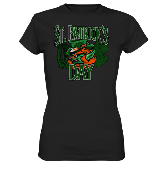 St. Patricks Day "Leprechaun" - Ladies Premium Shirt