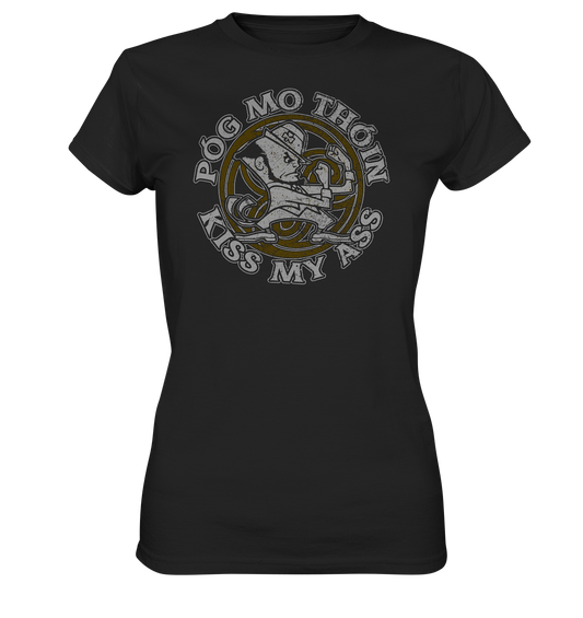 Póg Mo Thóin "Kiss my Ass" - Ladies Premium Shirt