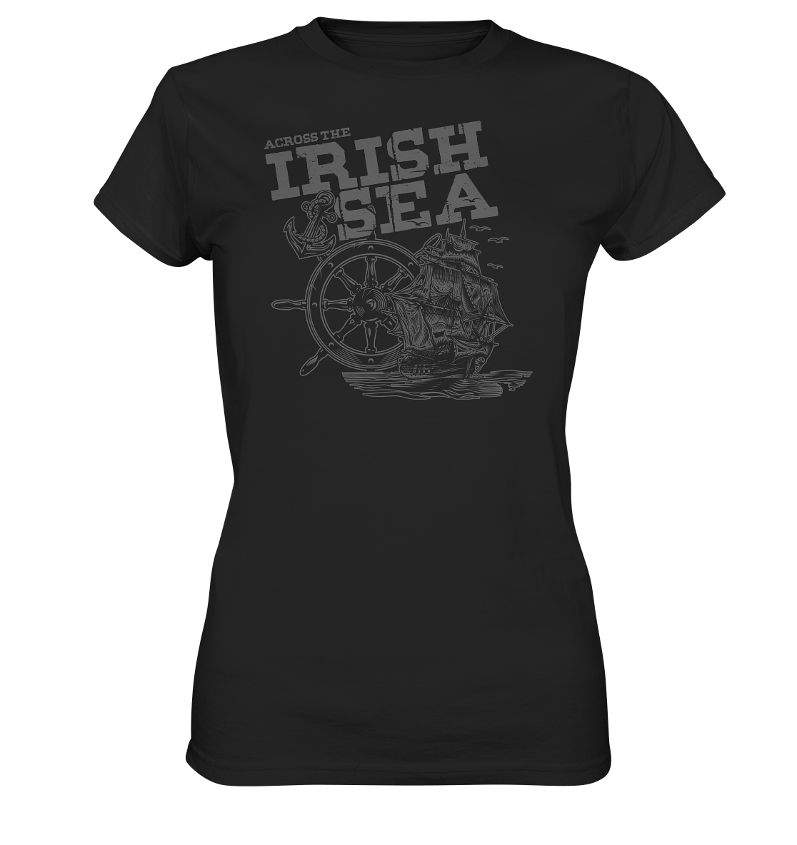 Across The Irish Sea - Ladies Premium Shirt