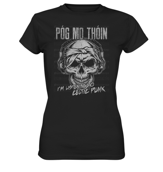 Póg Mo Thóin "Celtic Punk" - Ladies Premium Shirt