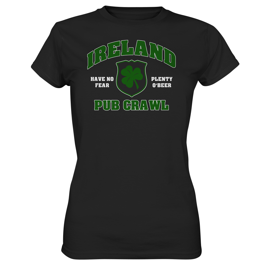 Ireland "Pub Crawl" - Ladies Premium Shirt