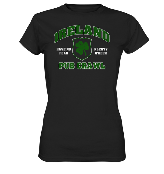 Ireland "Pub Crawl" - Ladies Premium Shirt