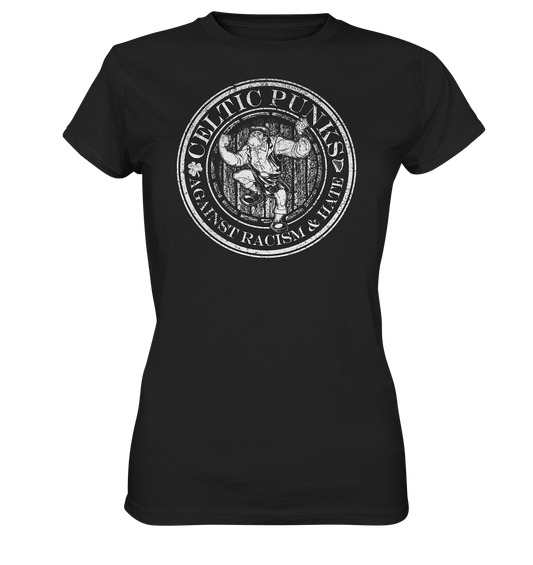 Celtic Punks "Against Racism & Hate" - Ladies Premium Shirt