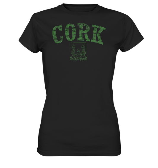 "Cork - Statio Bene Fida Carinis" - Ladies Premium Shirt