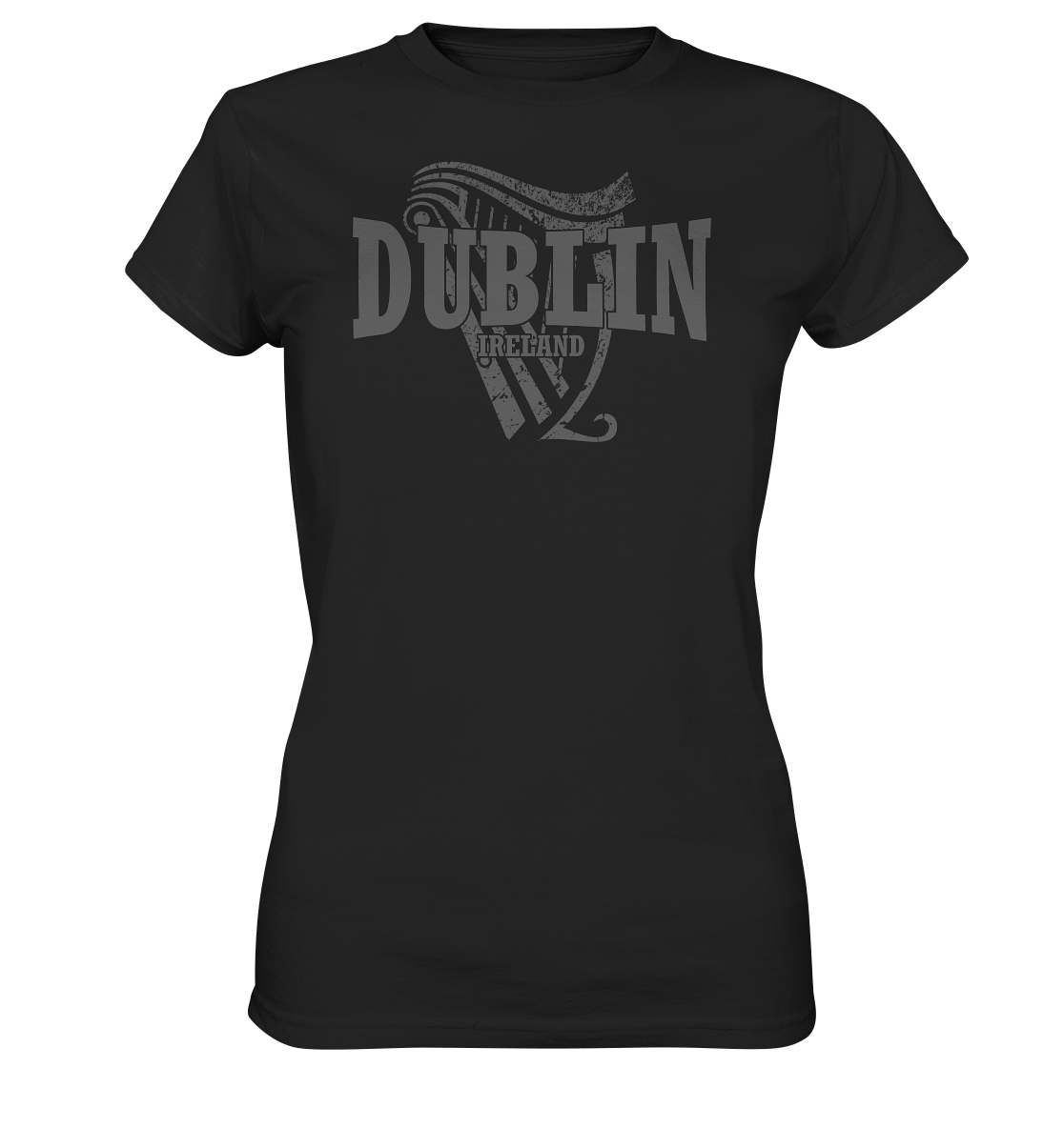 Dublin "Ireland - Harp II" - Ladies Premium Shirt