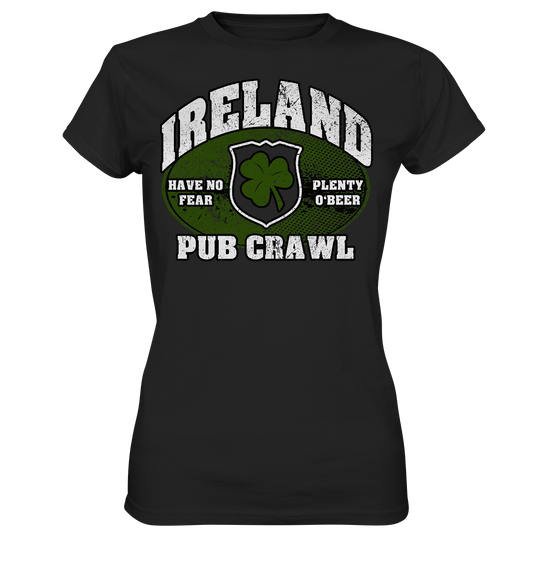 Ireland "Pub Crawl" - Ladies Premium Shirt