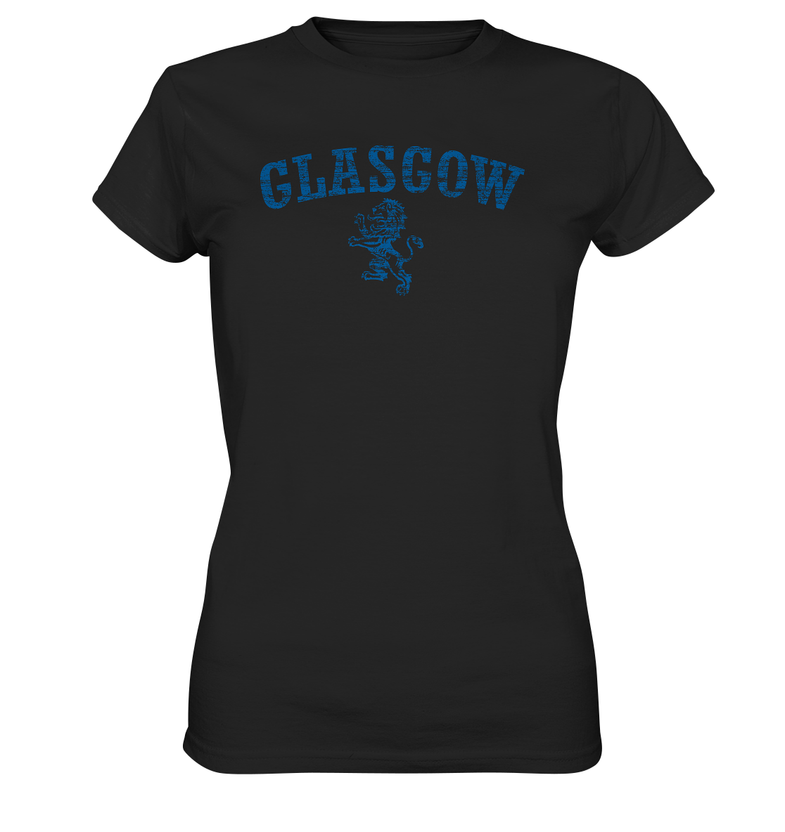 "Glasgow - Lion" - Ladies Premium Shirt