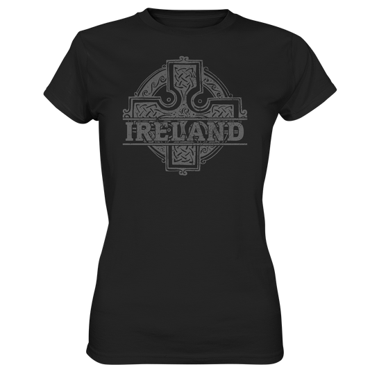 Ireland "Celtic Cross" - Ladies Premium Shirt