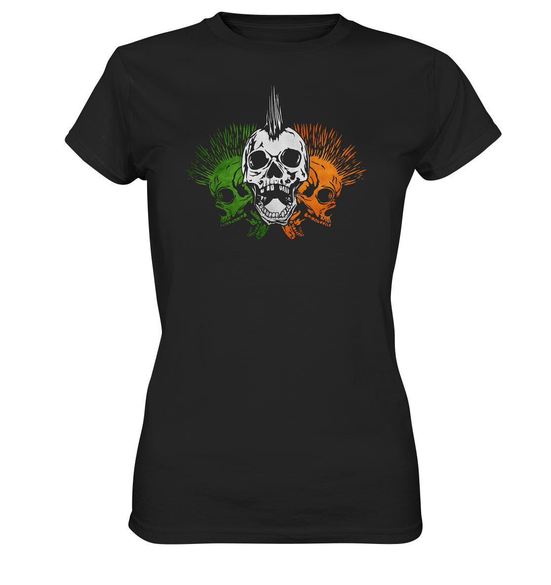 Irish Skulls - Ladies Premium Shirt