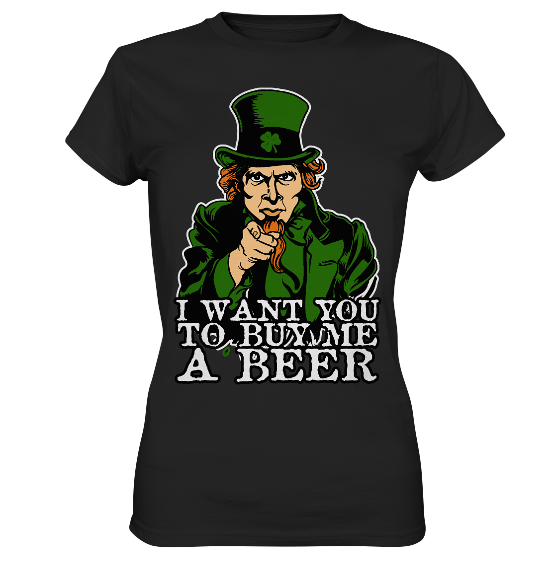 I Want You "To Buy Me A Beer" - Ladies Premium Shirt