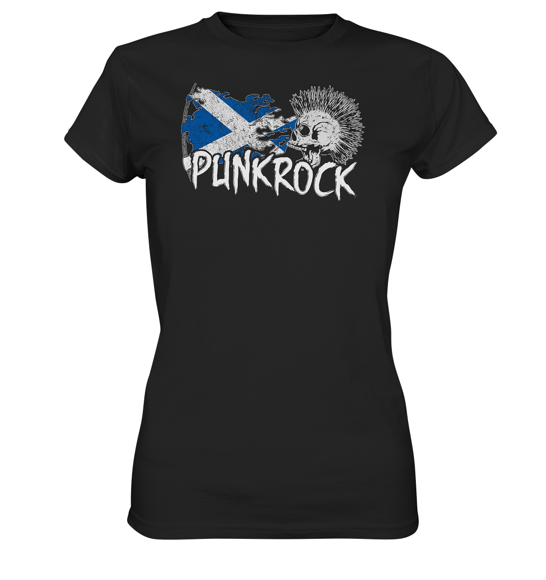 Punkrock "Scotland" - Ladies Premium Shirt