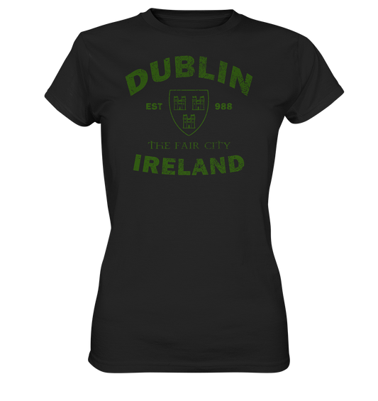 Dublin "The Fair City" - Ladies Premium Shirt