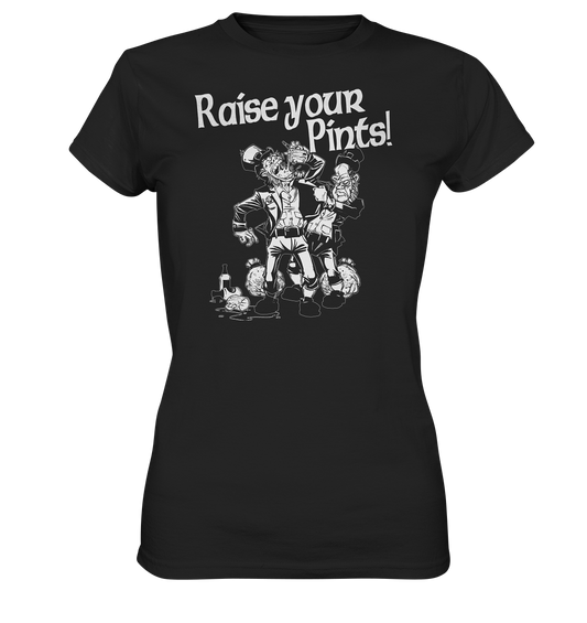 Raise Your Pints "Leprechauns" - Ladies Premium Shirt