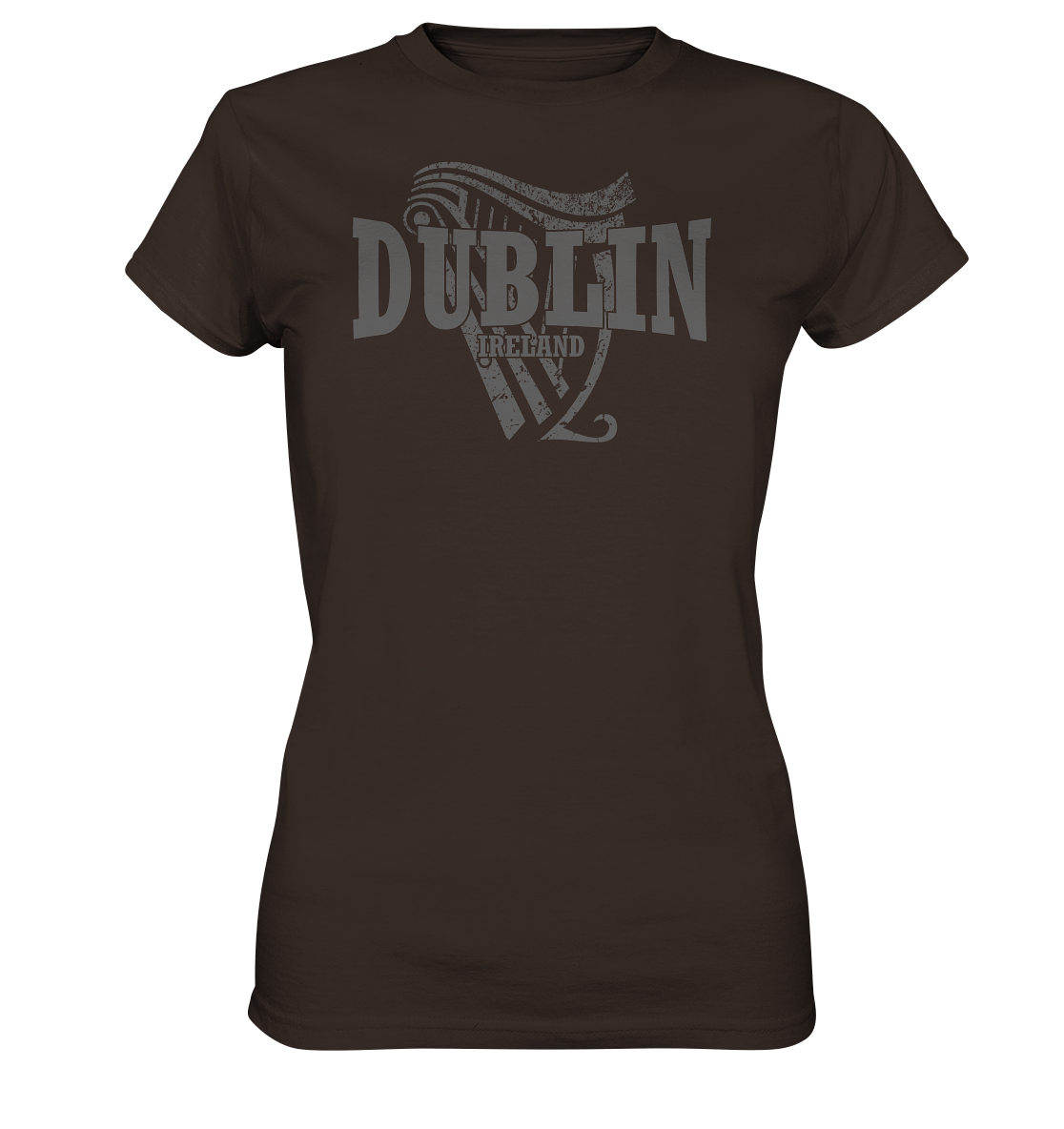 Dublin "Ireland - Harp II" - Ladies Premium Shirt