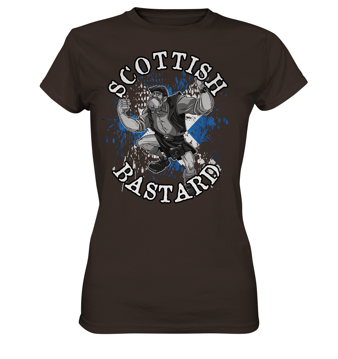 "Scottish Bastard" - Ladies Premium Shirt