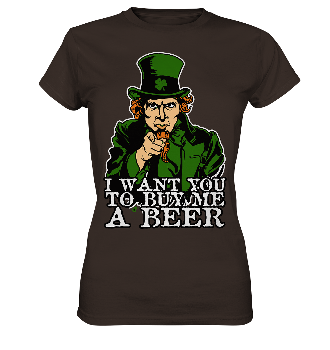 I Want You "To Buy Me A Beer" - Ladies Premium Shirt