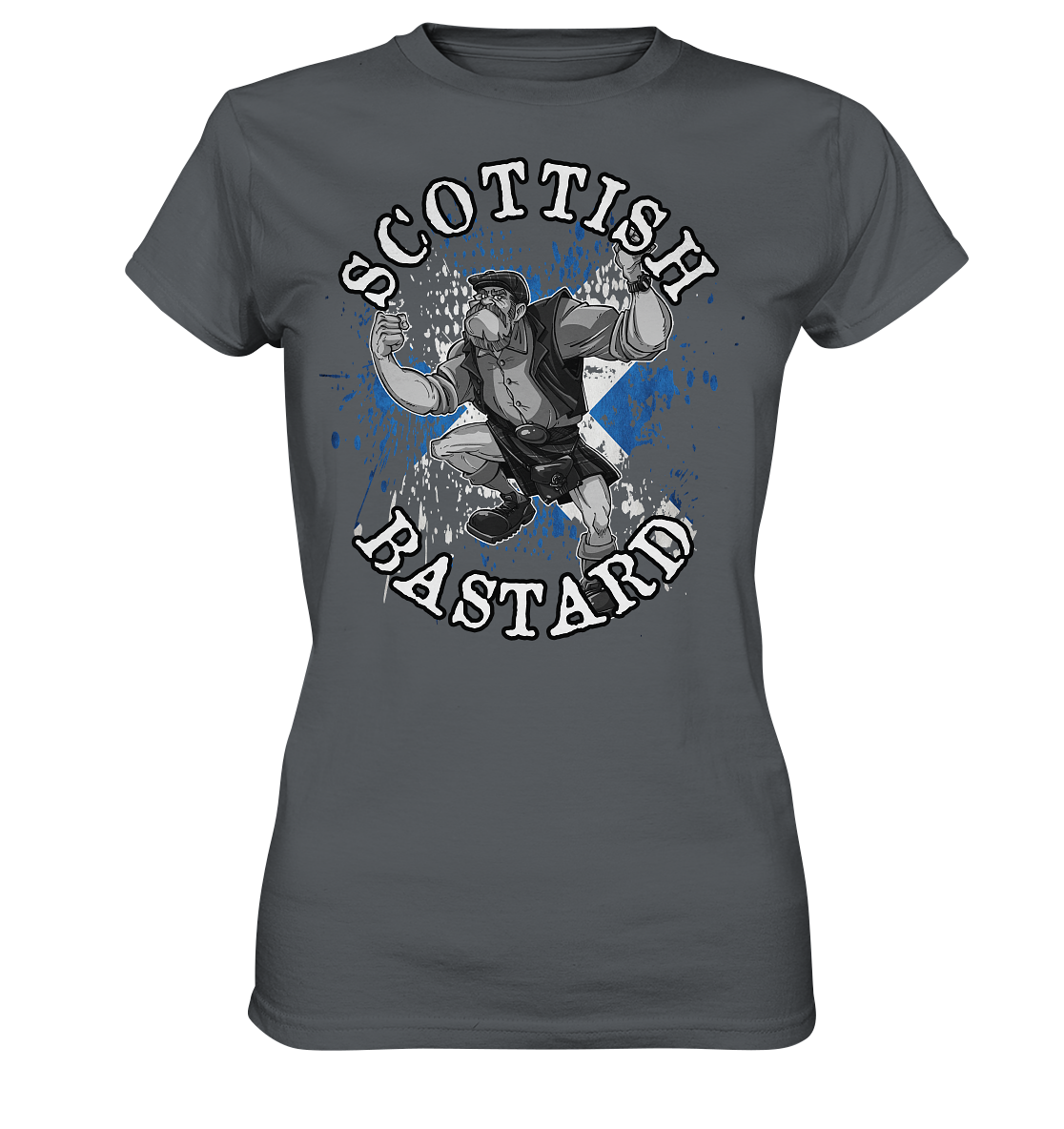 "Scottish Bastard" - Ladies Premium Shirt