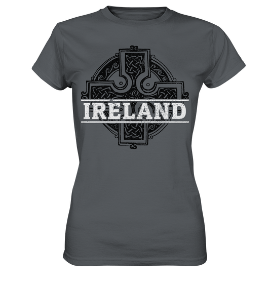 Ireland "Celtic Cross" - Ladies Premium Shirt