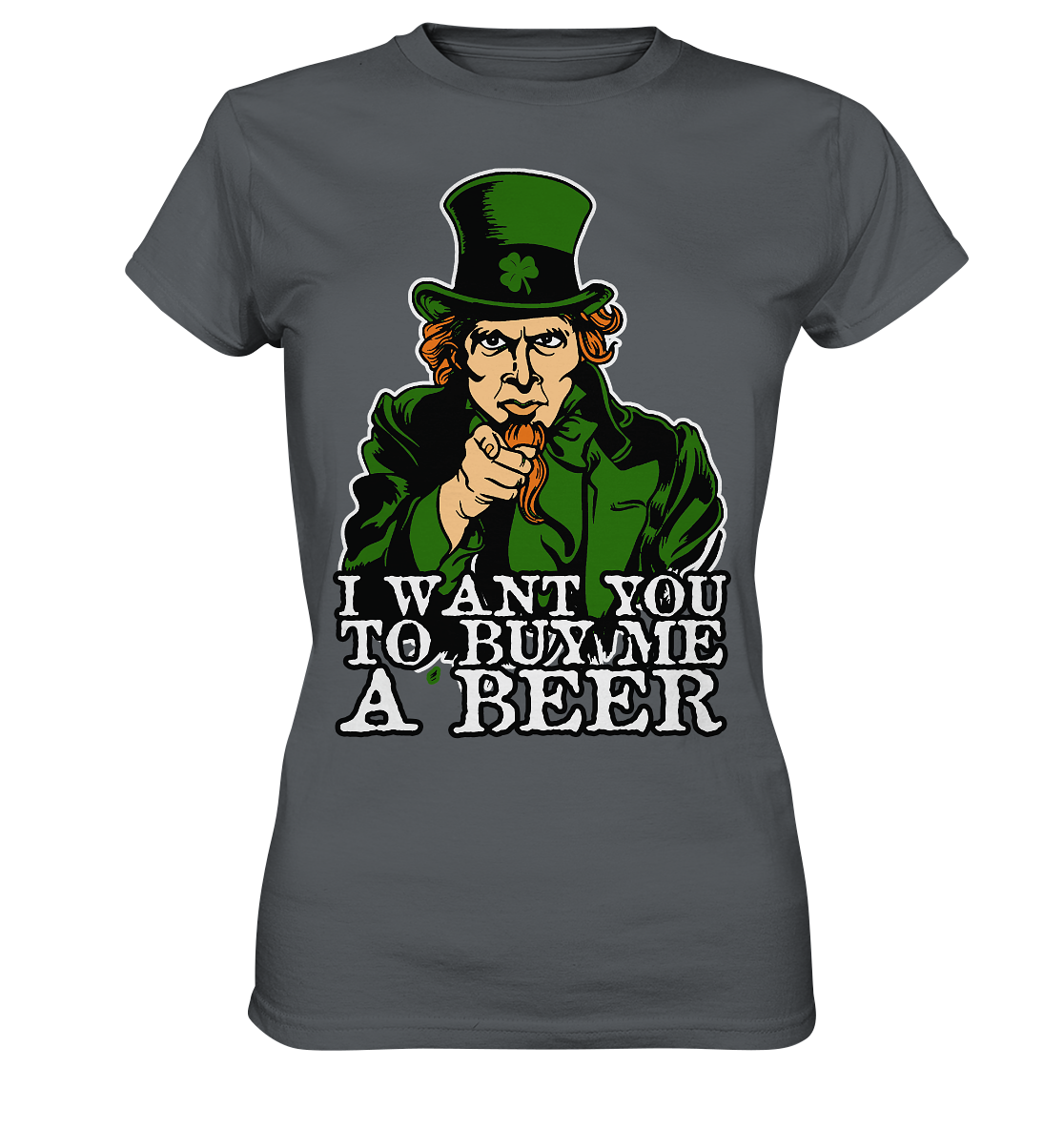 I Want You "To Buy Me A Beer" - Ladies Premium Shirt