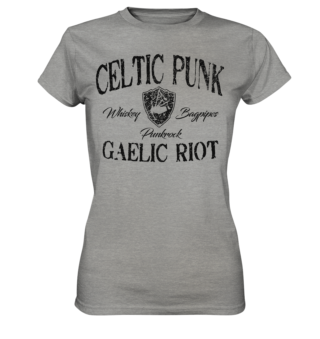 Celtic Punk "Gaelic Riot" - Ladies Premium Shirt