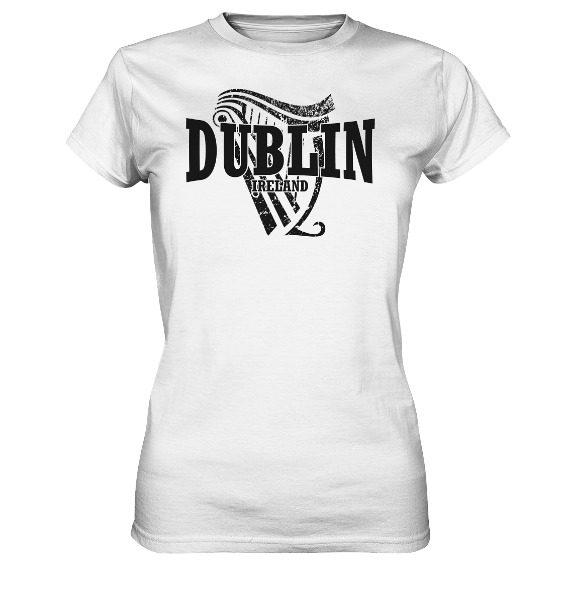 Dublin "Ireland - Harp II" - Ladies Premium Shirt