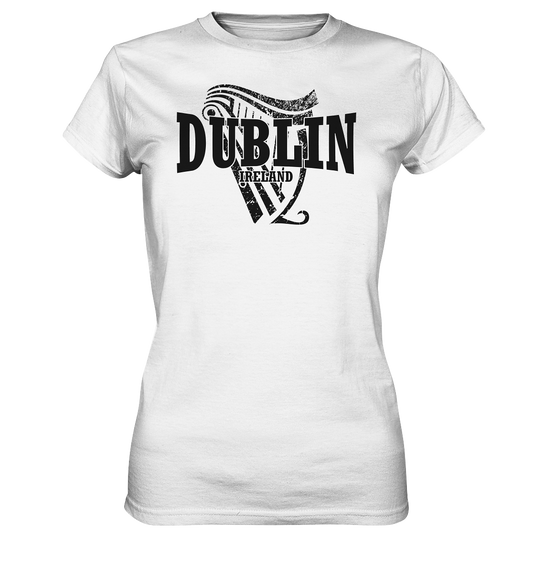 Dublin "Ireland - Harp II" - Ladies Premium Shirt