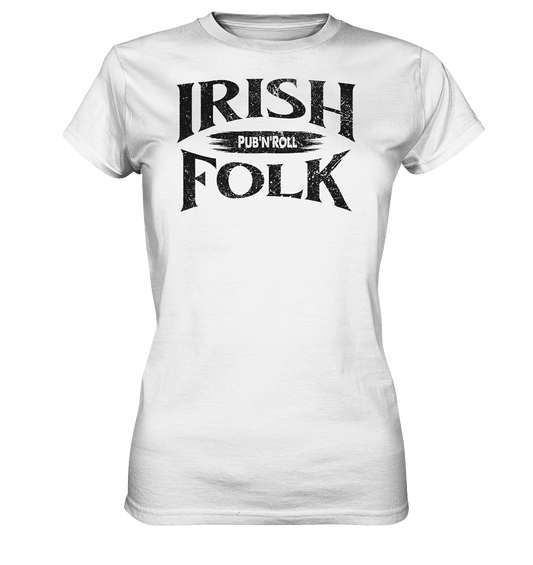 Irish Folk "Pub'n'Roll" - Ladies Premium Shirt