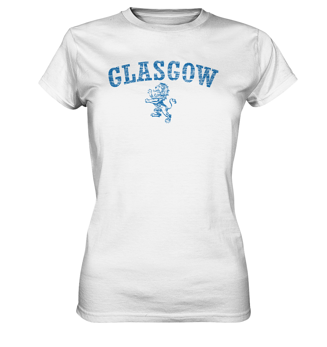 "Glasgow - Lion" - Ladies Premium Shirt