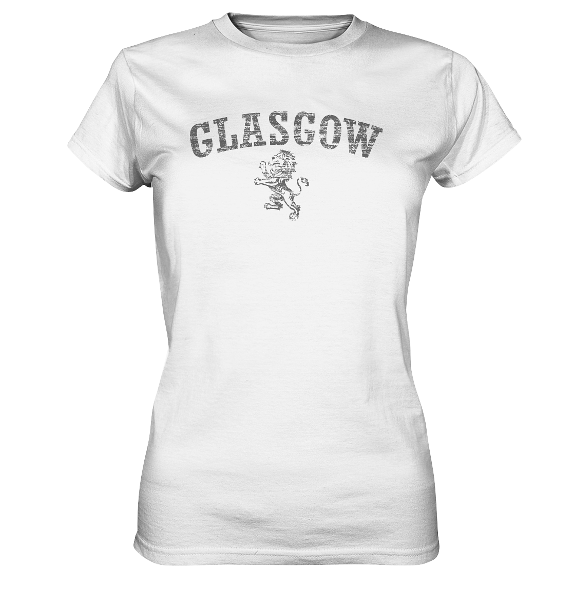 "Glasgow - Lion" - Ladies Premium Shirt