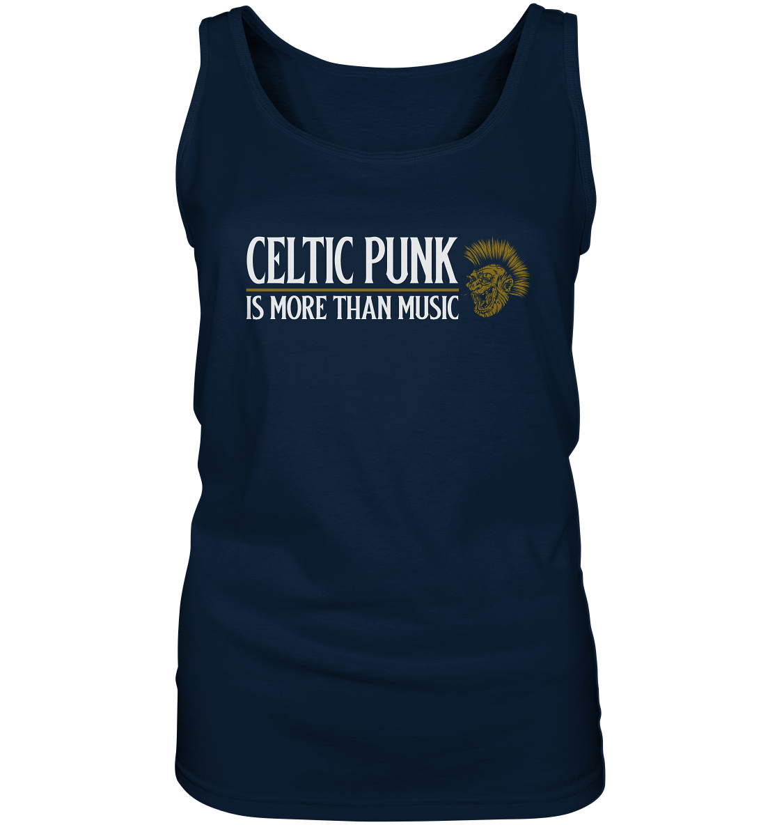 Celtic Punk "Is More Than Music" - Ladies Tank-Top