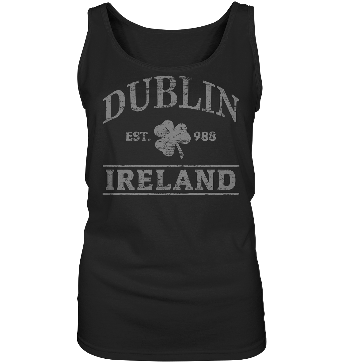 Dublin - Ireland "Est. 988" - Ladies Tank-Top