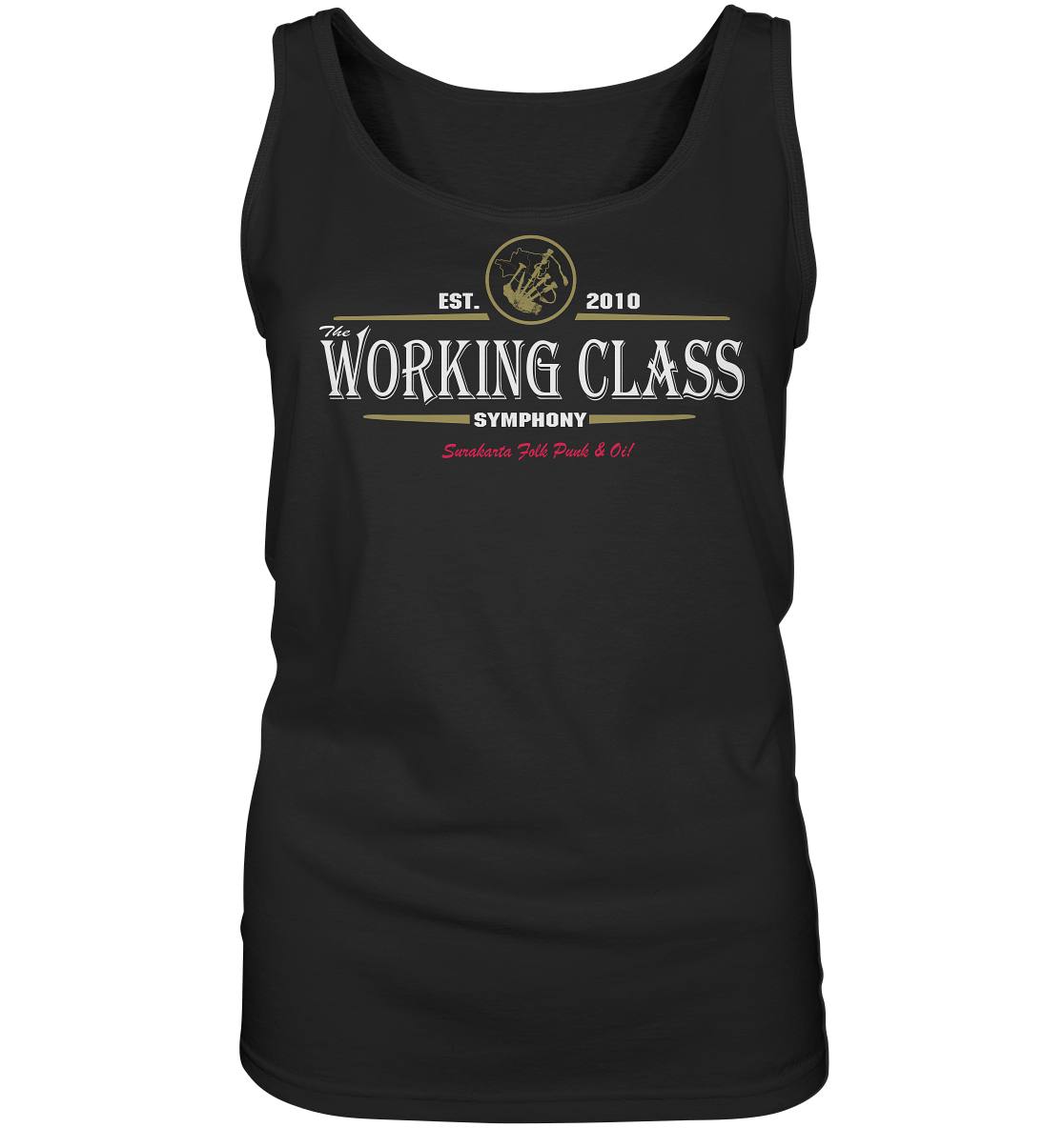 The Working Class Symphony "Stout Logo" - Ladies Tank-Top