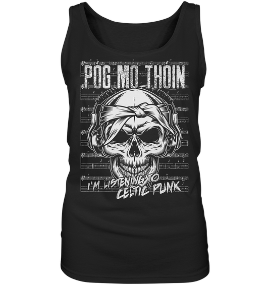 Póg Mo Thóin "Celtic Punk" - Ladies Tank-Top