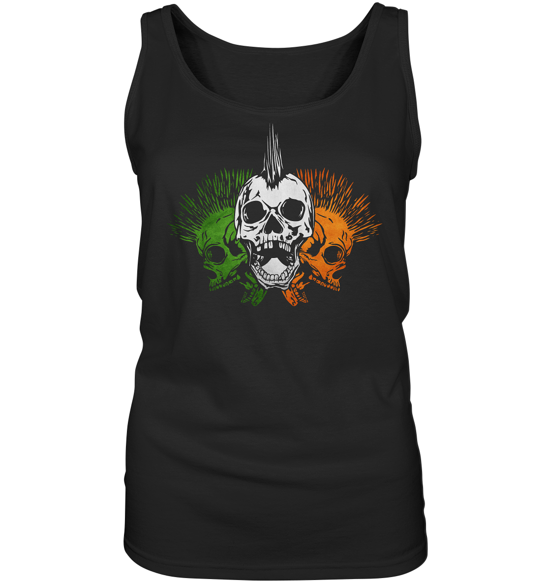 Irish Skulls - Ladies Tank-Top