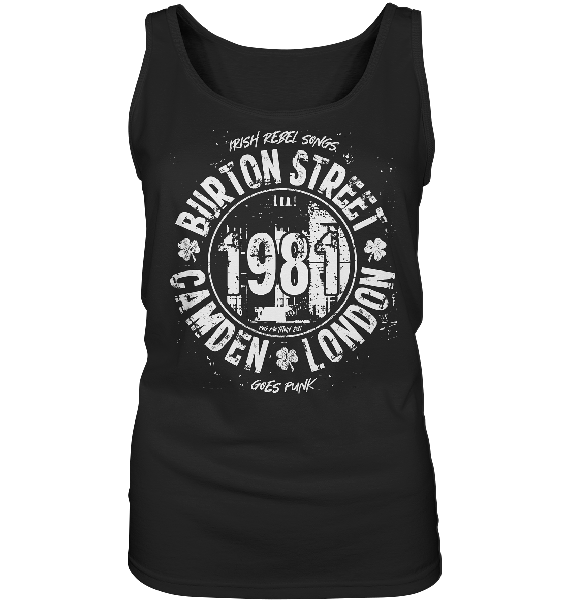 Póg Mo Thóin Streetwear "Burton Street" - Ladies Tank-Top