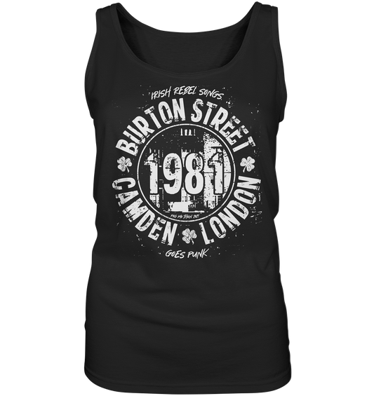 Póg Mo Thóin Streetwear "Burton Street" - Ladies Tank-Top