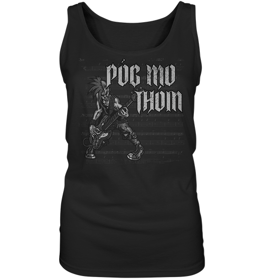 Póg Mo Thóin Streetwear "Punkrocker" - Ladies Tank-Top