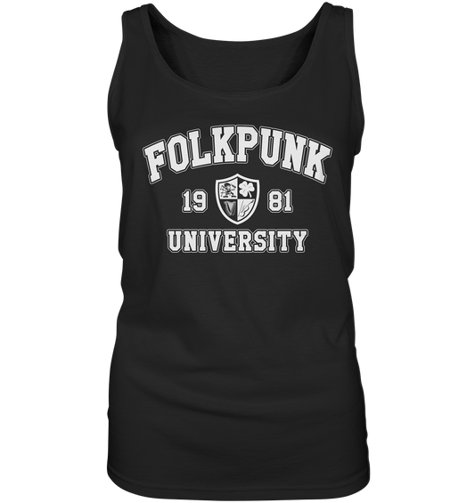 Folkpunk "University" - Ladies Tank-Top