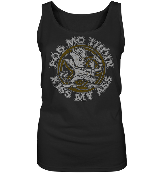 Póg Mo Thóin "Kiss my Ass" - Ladies Tank-Top