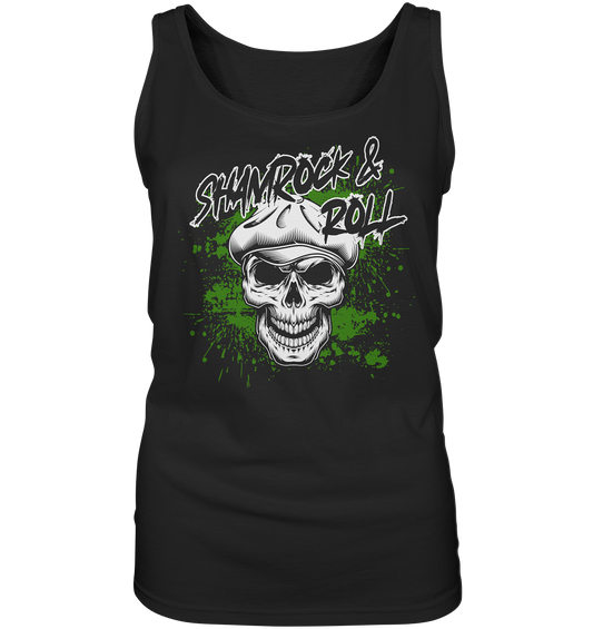 Shamrock And Roll "Skull" - Ladies Tank-Top