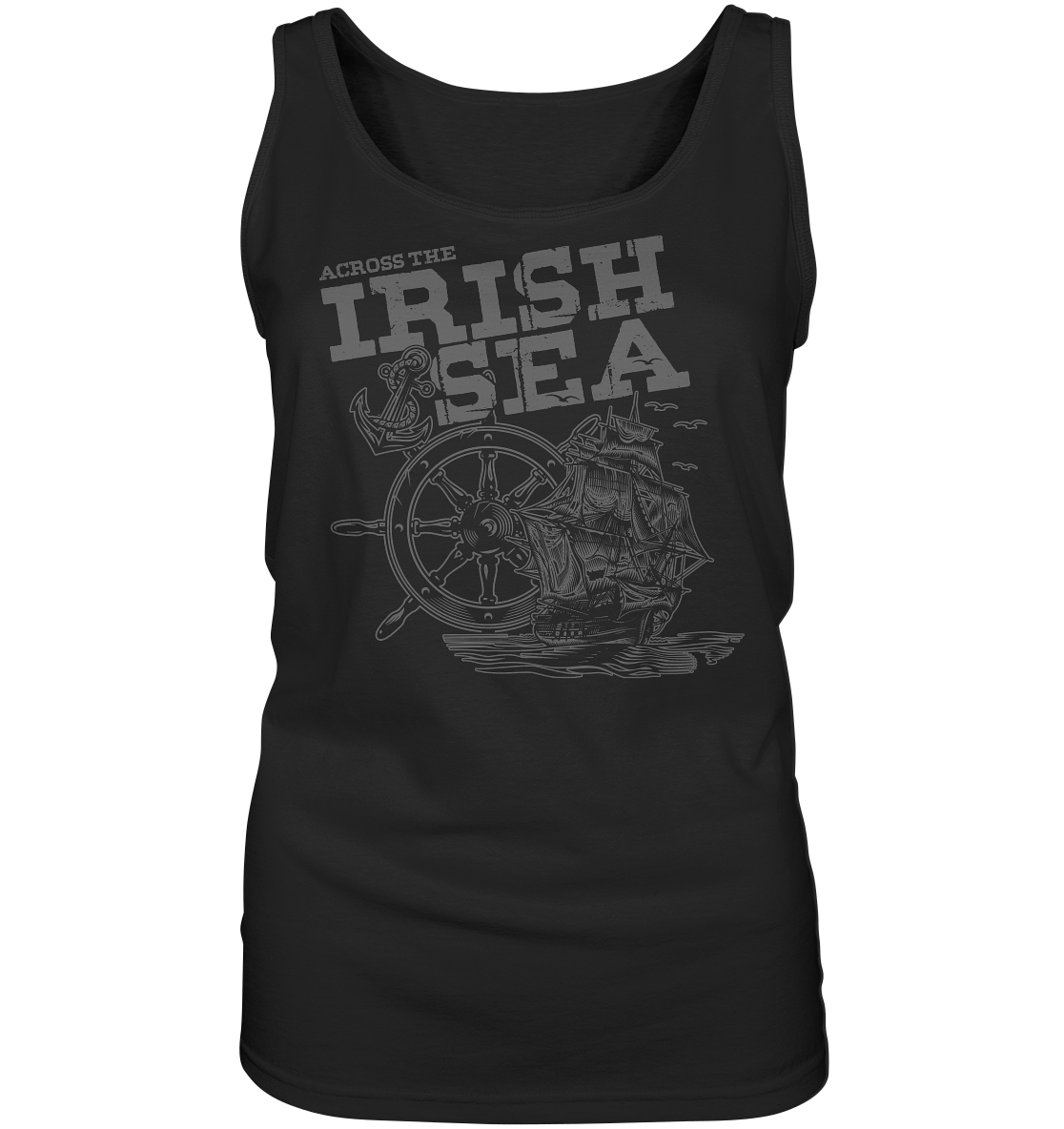 Across The Irish Sea - Ladies Tank-Top