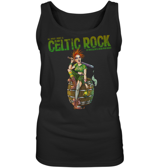 All What I Want Is "Celtic Rock" - Ladies Tank-Top