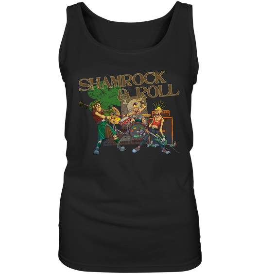 Shamrock & Roll "Band" - Ladies Tank-Top