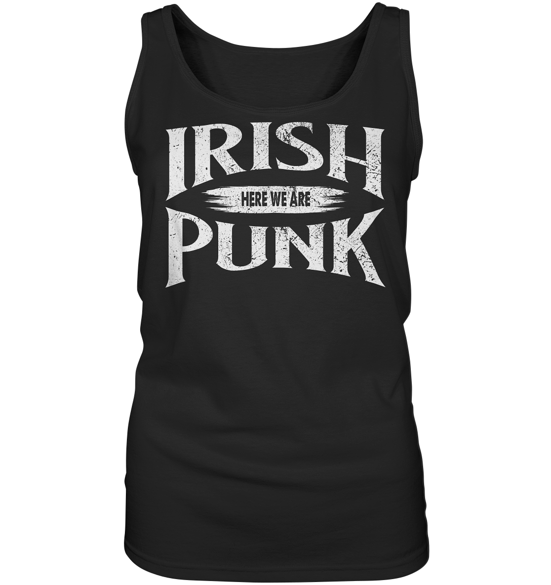 Irish Punk "Here We Are" - Ladies Tank-Top