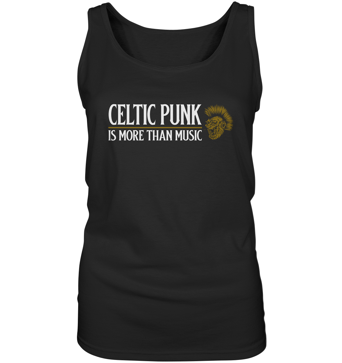 Celtic Punk "Is More Than Music" - Ladies Tank-Top