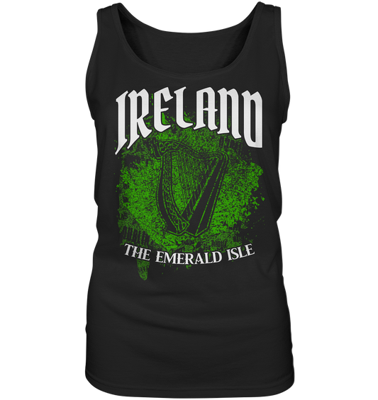 Ireland "The Emerald Isle / Splatter" - Ladies Tank-Top